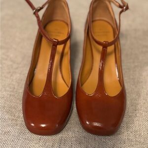 Sézane Marcie Mary Jane’s T-Strap Women's Shoes